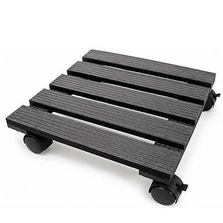 Suporte para Vaso de Plantas Com Rodinhas Resistentes