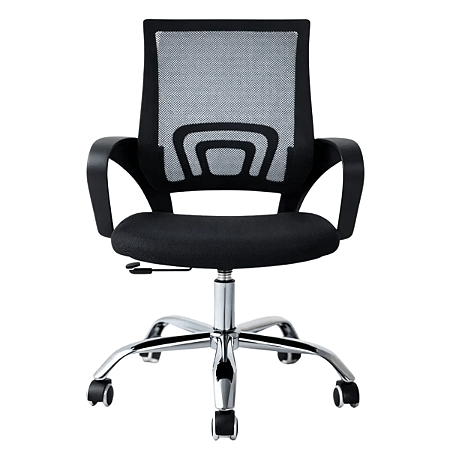 Cadeira de Escritório Ergonômica Encosto Mesh Giratória Executiva