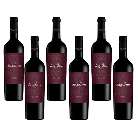 Luigi Bosca Malbec - 750ml - caixa com 6 garrafas