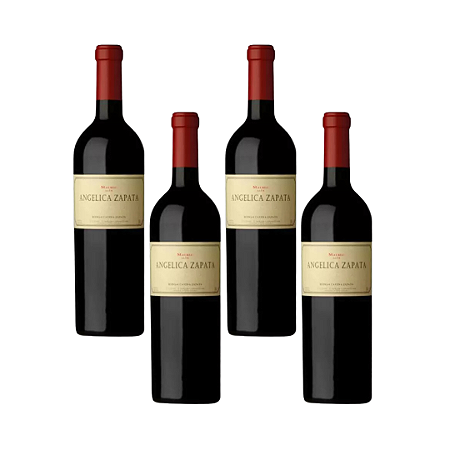 Angelica Zapata Malbec - 750ml - caixa com 4 garrafas