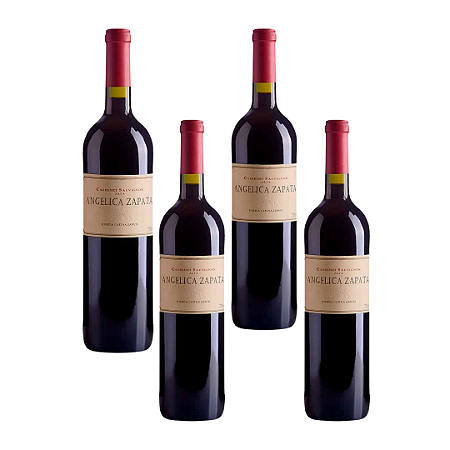 Angelica Zapata Cabernet Sauvignon - 750ml - caixa 4 garrafas