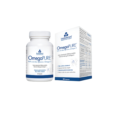 OMEGAPURE EPA/DHA 500MG 60 CÁPSULAS - BIOBALANCE