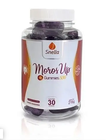 MOROS UP GUMMIES (MOROSIL + PICOLINATO DE CROMO) / 30 GOMAS DE TANGERINA - SNELLA