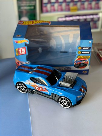 Porta Carrinhos Hotwheels Radical 2 Em 1 Maleta