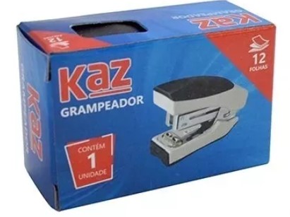 Grampeador Mini 12 Folhas 7cm De Mesa Profissional