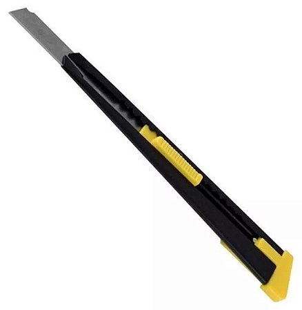 Estilete 9mm Estreito Metal Kaz Office Kz1881