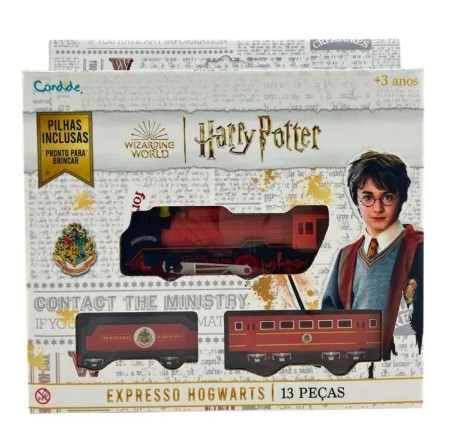 Trem Harry Potter Expresso Hogwarts - 13 Peças
