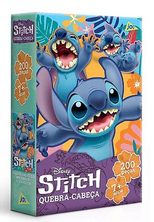 Quebra Cabeça Disney Toyster Stitch 200 Peças