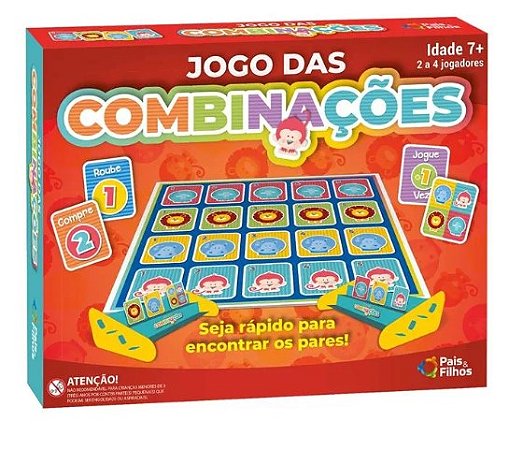 Jogo Das Combinações - Pais E Filhos