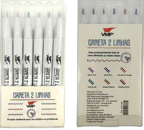 Caneta 2 Linhas - VMP