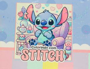 Livro de Colorir STITCH