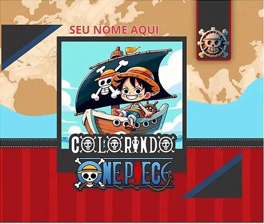 Livro de Colorir ONE PIECE