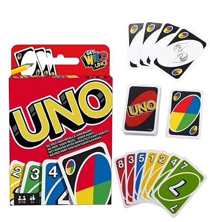 Jogo De Cartas Uno Baralho Mattel Original Para Personalizar