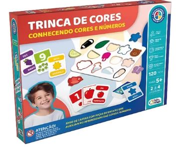 Trinca De Cores - Jogo De Cartas - Pais E Filhos