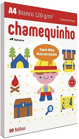 Sulfite 50 Folhas 120grs - Jandaia / Chamex