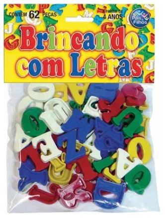 Brincando Com Letras 62 Peças