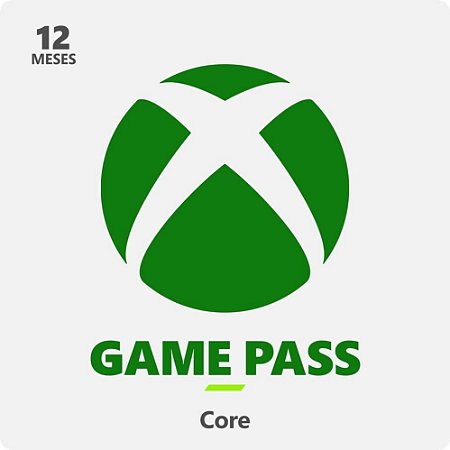 Xbox Game Pass Core 12 meses