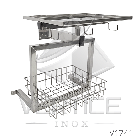 Suporte para monitor com cesto - Cód. V1741