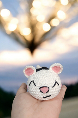 Jiniret (Hyunjin) SkZoos Popozudinhos Sonolentos amigurumi