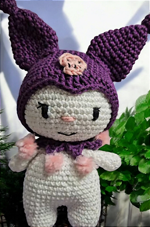 Kuromi (Hello Kitty and Friends) amigurumi
