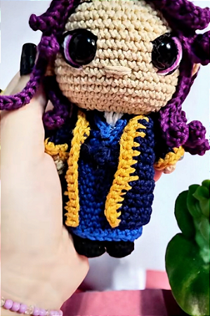 Mestre Jinshi (Diários de uma Apotecária) amigurumi