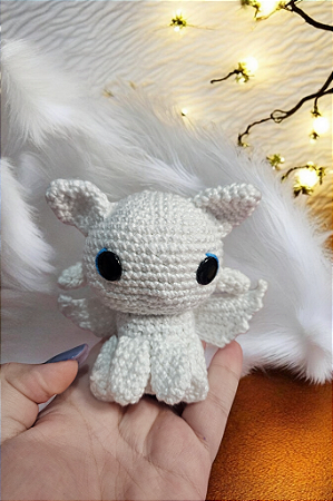 Fúria da Luz "Como treinar o seu Dragão" amigurumi