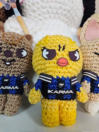 Bbokari - Felix (Stray Kids) skzoo Karma edition amigurumi