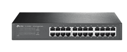 SWITCH 24 PORTAS 10/100/1000 - Marca TP-LINK - Modelo TL-SG1024D