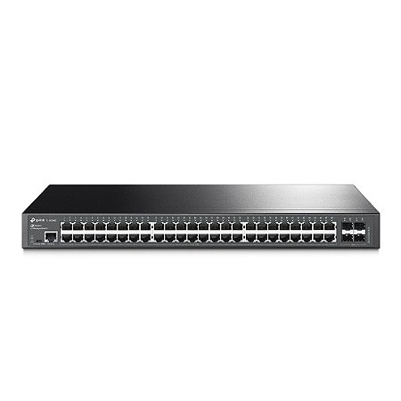 Switch 48p 10/100/1000 Gerenciável - Marca TPLINK - Modelo TL-SG3452