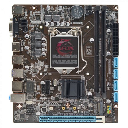 Placa Mãe LGA 1151 - Marca AFOX - Modelo IH110D4-MA2-V3