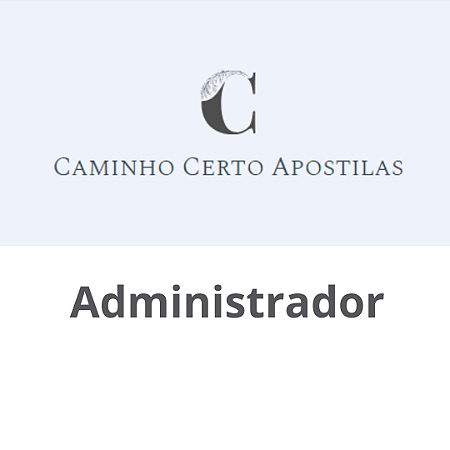 Apostila Administrador
