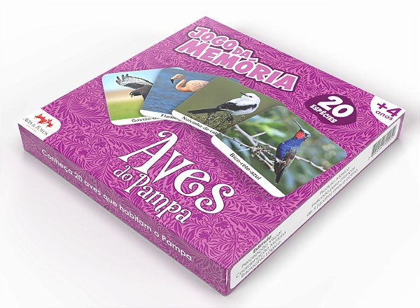 Jogo da Memória – Aves do Pampa