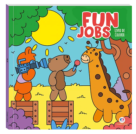 Livro de Colorir - Fun Jobs