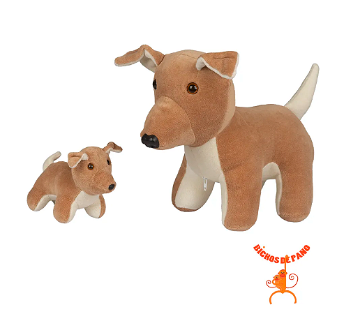 Vira Lata Grávida com 1 Filhote