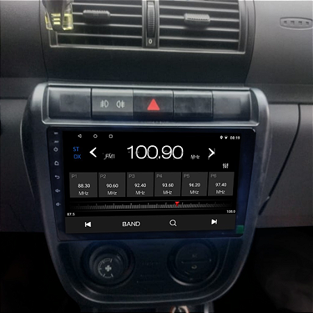 Para VW FOX CROSSFOX G1 2003 2009 Moldura e cabos de conexão para instalação