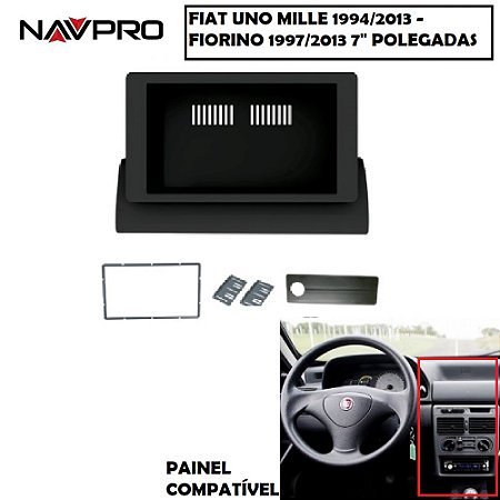 para FIAT UNO MILLE 1994/2013 FIORINO 1997/2013 Moldura/Fascia para instalação