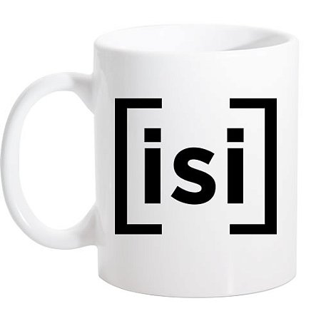 Caneca Branca Prof. Isidro