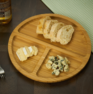 PETISQUEIRA DE BAMBU COM 3 DIVISÓRIAS