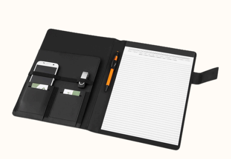 PASTA CONVENÇÃO EM TECIDO SINTÉTICO E FECHO MAGNETIZADO