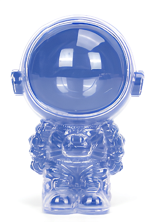 Astronauta Acrílico 7x8,5cm com 12 unidades - Azul