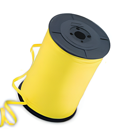 Fitilho de Plástico 5mm 228,6metros com 1 unidade - Amarelo