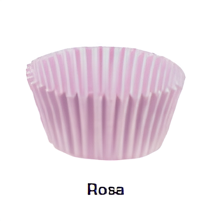 Forminha de Papel n°5  2,0X3,0cm com 100 unidades  - Rosa