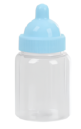 Mamadeira 50ml Bico Inteiro Azul Bebê com 10 unidades