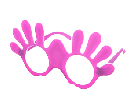 Óculos Plástico Maozinha com 12 unidades