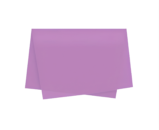 Papel Seda 20g 50X70cm com 1 unidade  - Lilás