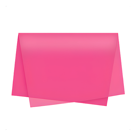 Papel Seda 20g 50X70cm com 1 unidade  - Rosa Chiclete