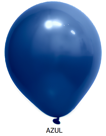 Balão Cromado Art-Latex - Azul