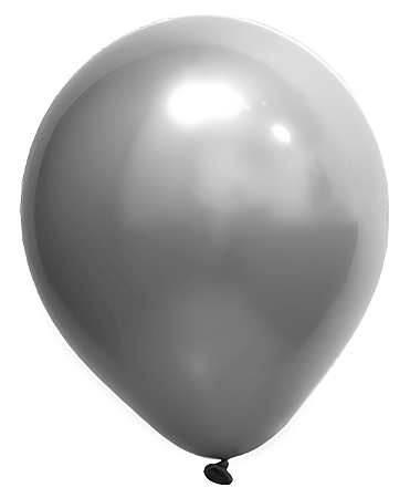 Balão Cromado Art-Latex - Prata
