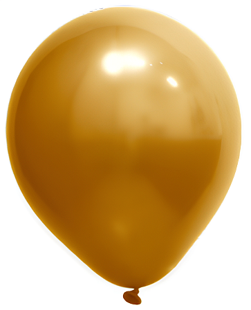 Balão Cromado Art-Latex - Ouro