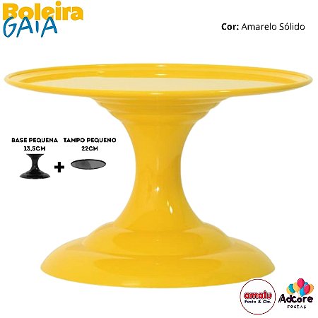 Boleira Gaia Tradicional 220X135 - Amarelo